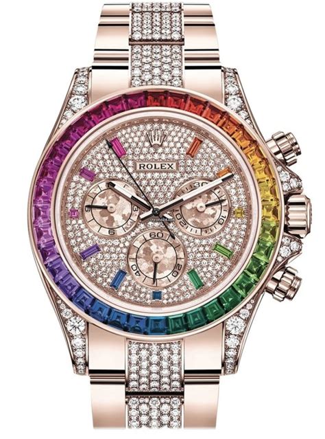 rolex daytona rainbow second hand|rolex rainbow 2021 price.